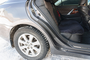Накладки на внутренние части задних арок со скотчем 3М Toyota Camry V40 2006-2009 (дорест.)